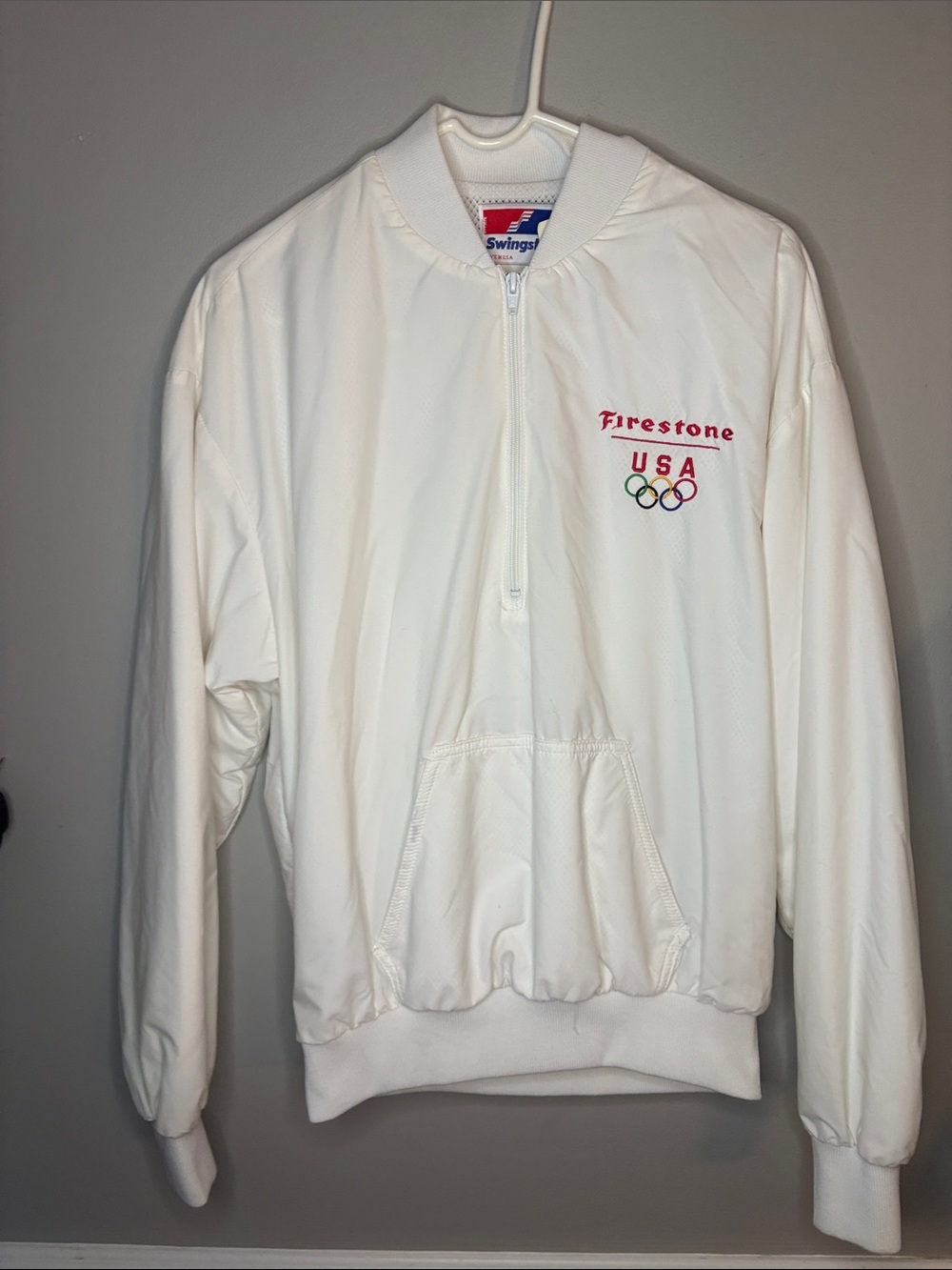 Vintage Swingster Firestone/USA Olympics pullover